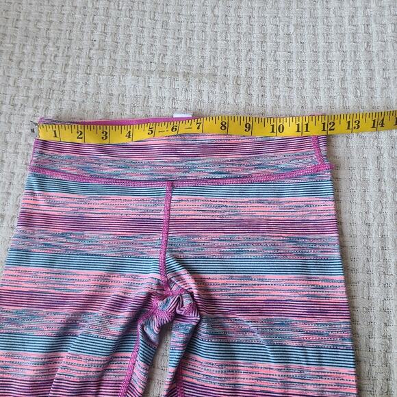 Ivivva By Lululemon Athletic Multicolor Leggings Girls Size 12 - Picture 7 of 9
